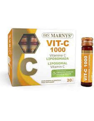 VITAMINA C 1000 LIPOSOMADA 20 VIALES 10ML MARNYS