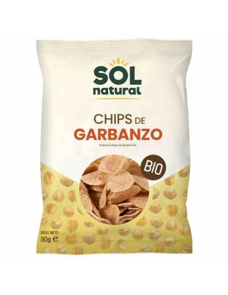 CHIP DE GARBANZO BIO 80GR SOL NATURAL