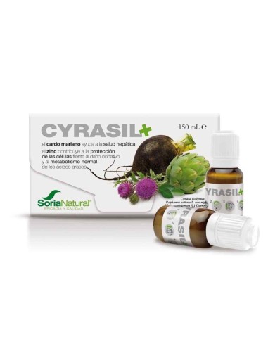 CYRASIL VIALES 14X10 ML SORIA NATURAL